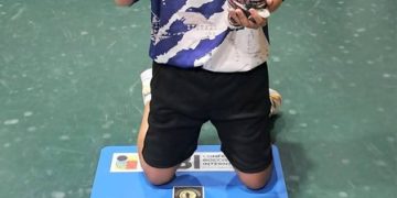 Bruno Rodríguez, el joven de Funes que se consagró campeón provincial de bochas en tiro de precisión