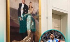 Retiran un cuadro de Perón y Evita de Casa Rosada y evalúan poner uno de Messi