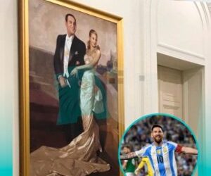Retiran un cuadro de Perón y Evita de Casa Rosada y evalúan poner uno de Messi