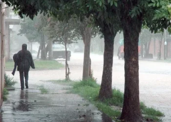 Intensa lluvia en Funes: cayeron 110 milímetros y hay alerta por el estado de las calles
