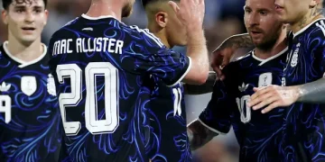 La Selección Argentina goleó a Zambia en el cierre de la fecha FIFA