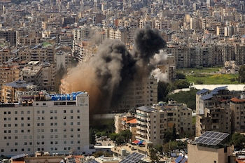 Israel llevó a cabo el mayor ataque contra la infraestructura del grupo terrorista Hezbollah en Líbano