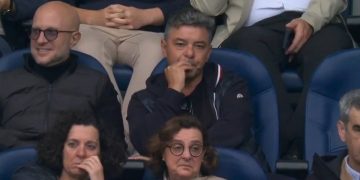 La vida después de River: Marcelo Gallardo fue a ver un partido del equipo que dirigía Eduardo Coudet en España