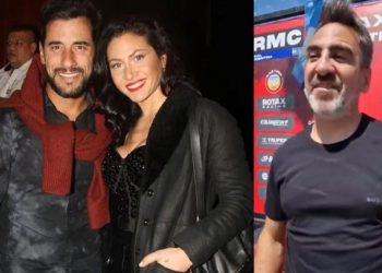 El amante de Adabel Guerrero tuvo una escandalosa pelea con su ex tras la separación