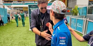 Del Potro se sumó a la fiesta en Miami: el apoyo a Franco Colapinto en la grilla
