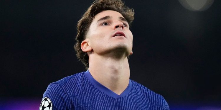 Cómo está Julián Álvarez tras ser reemplazado por Simeone en la semifinal de la Champions