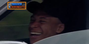 A pura risa: Kylian Mbappé, en el centro de las críticas por su actitud a la salida del entrenamiento