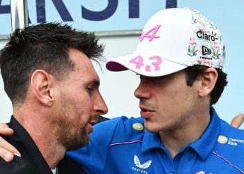 El posteo de Lionel Messi tras ver la Formula 1 en Miami: la respuesta de Franco Colapinto