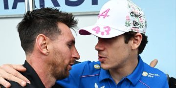 El posteo de Lionel Messi tras ver la Formula 1 en Miami: la respuesta de Franco Colapinto
