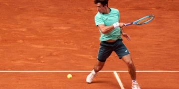Sorpresa en Roma: Navone dio el golpe y eliminó a Auger-Aliassime en el Masters 1000