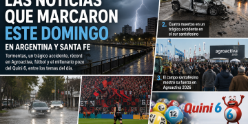 Las noticias que marcaron este domingo 7 de junio en Argentina y Santa Fe