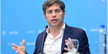 Referente remoto: Axel Kicillof arengó al peronismo santafesino por videoconferencia