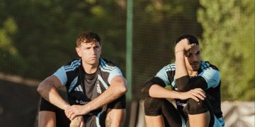 Alerta: el gesto de Dibu Martínez en la práctica de la Selección Argentina que encendió las alarmas