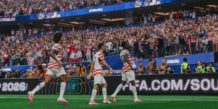 Estados Unidos vapuleó a Paraguay por 4-1 en su debut en el Mundial 2026