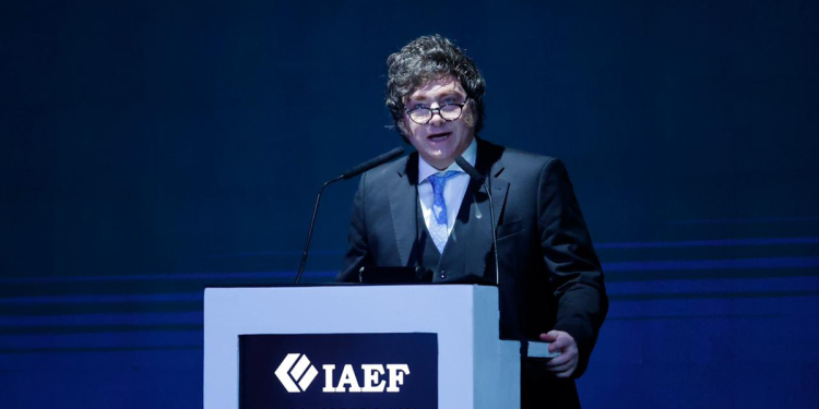 Milei denunció que la izquierda buscará «sembrar el miedo» en 2027
