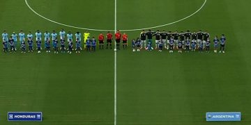Insólito error en el amistoso de la Selección Argentina vs. Honduras: sonó Los Palmeras en vez del Himno