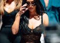 Kim Kardashian acaparó todas las miradas en Mónaco durante su visita al paddock de la Fórmula 1