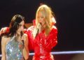 Lali cumplió su gran sueño: cantó con Kylie Minogue en River Plate