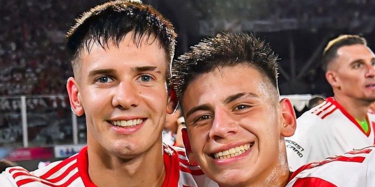 Quiere romper el mercado: River sueña con los regresos de Mastantuono y Echeverri
