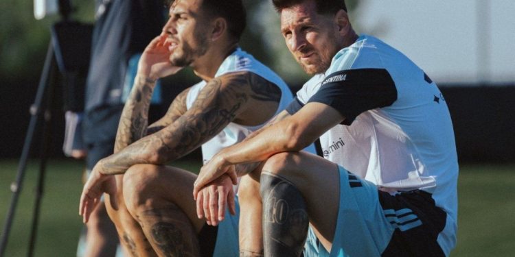 Las buenas noticias para Lionel Scaloni en la segunda práctica de la Selección Argentina en Estados Unidos