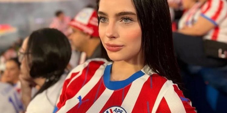 Quién es Naiel Aguilera, la modelo paraguaya que se hizo viral en el Mundial 2026