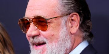 La increíble transformación de Russell Crowe para su próxima película ambientada en Roma