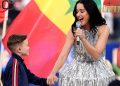 Quién es Tius Luka, el niño que compartió escenario con Katy Perry en la apertura del Mundial 2026