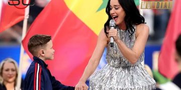 Quién es Tius Luka, el niño que compartió escenario con Katy Perry en la apertura del Mundial 2026