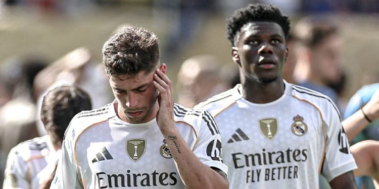 Se conoció la impactante cicatriz de Valverde tras su pelea con Tchouaméni en Real Madrid
