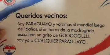 Viral en el Mundial 2026: es de Paraguay, advirtió que gritaría goles de madrugada y terminó con goleada