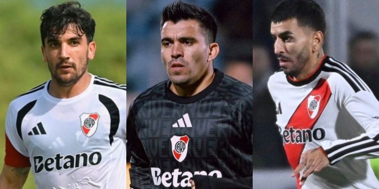 La enfermería de River: tres jugadores terminaron lesionados ante Gimnasia