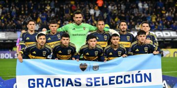 Boca homenajeó a la Selección por el subcampeonato mundial con Leandro Paredes como protagonista central