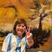 Otra vez, Patricia Bullrich festejó el triunfo de la Selección Argentina con la V de la victoria