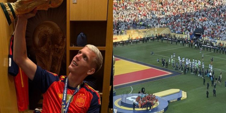 Dani Olmo y el gesto de los jugadores argentinos durante la premiación: «Deben ser un ejemplo»