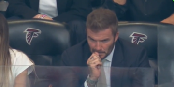 Así fue la reacción de David Beckham a la derrota de Inglaterra ante la Selección Argentina