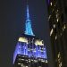Iluminaron el Empire State con los colores argentinos para celebrar el pase a la final del Mundial 2026