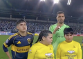 ¿Cábala? Álvaro Montero repitió su histórico gesto en la previa de Boca ante O’Higgins