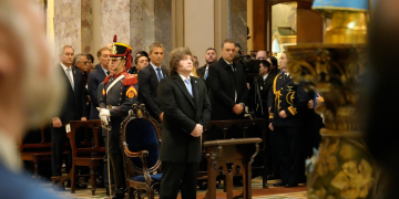 Frente a Milei, la Iglesia convocó a la unidad en el tedeum del 9 de Julio