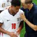 Jude Bellingham encendió las alarmas en Inglaterra por un dolor en su hombro antes de enfrentar a Argentina