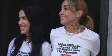 El apoyo de Lali Espósito a María Becerra antes de cantar el Himno en la final del Mundial 2026