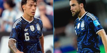 Nicolás Tagliafico hizo reír a todos con un comentario a Lisandro Martínez que se volvió viral