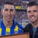 Rosario Central agasajó a Giovani Lo Celso por el Mundail 2026: Ángel Di María le entregó una plaqueta