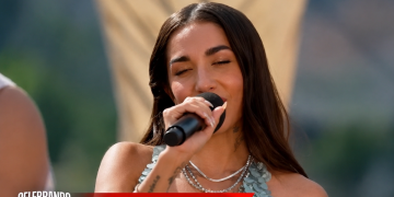 María Becerra vive la final del Mundial: brilló en Nueva York y se prepara para cantar el Himno Nacional