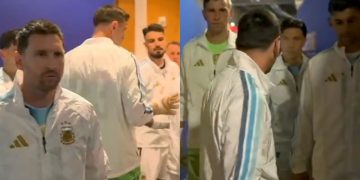 Filtran el video completo de la caminata de la Selección Argentina tras la arenga de Lionel Messi: qué pasó