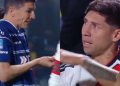El fuerte cruce entre Gonzalo Montiel y Nacho Fernández en la victoria de Gimnasia: «¡Me pegó arriba!»