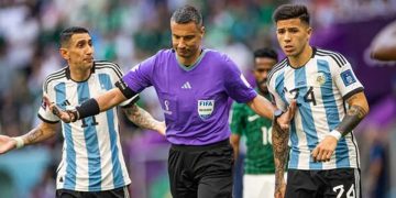 El peligroso antecedente del árbitro designado para la final entre la Selección Argentina y España