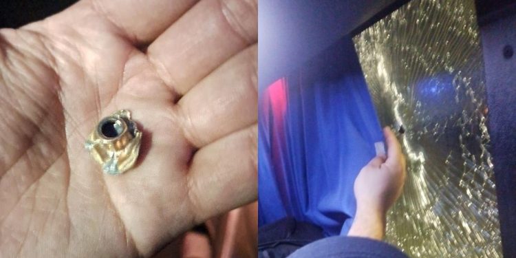 Escándalo en Uruguay: atacaron a balazos a los micros de Tigre y hay un hincha internado