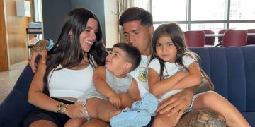 Valentina Cervantes mostró el tierno festejo de Benjamín tras el triunfo de la Selección Argentina