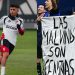 Thiago Almada reveló quiénes fueron los autores de la histórica bandera de Malvinas ante Inglaterra