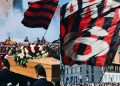 Emocionante último adiós: Milan despidió a Franco Baresi con una ceremonia multitudinaria
